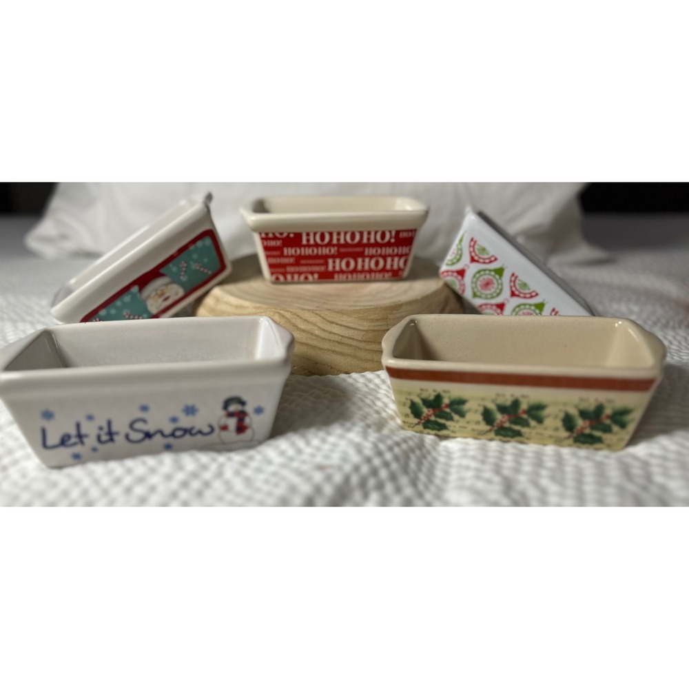 Christmas Holiday Mini Loaf Pans Baking Dishes Garden Ridge Celebrate‎ It
